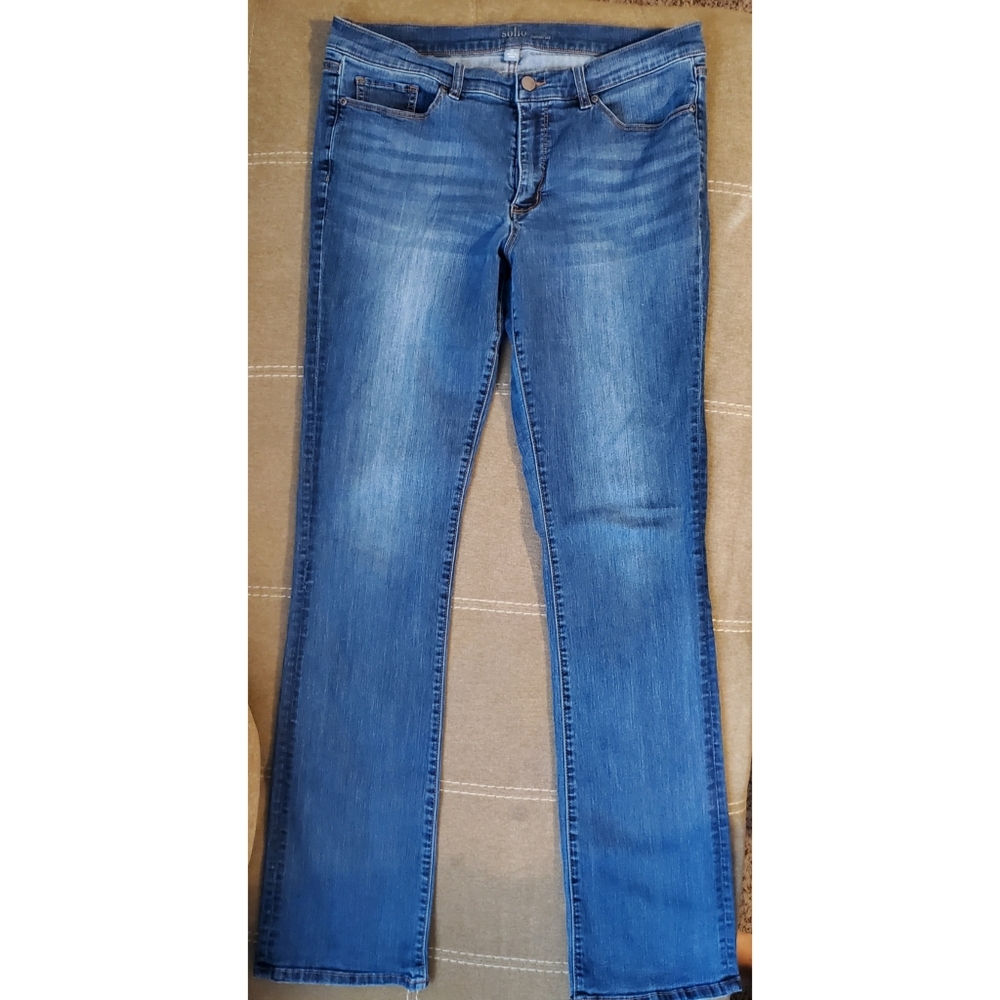 New York & Company Soho Bootcut Jeans Mid-rise Long